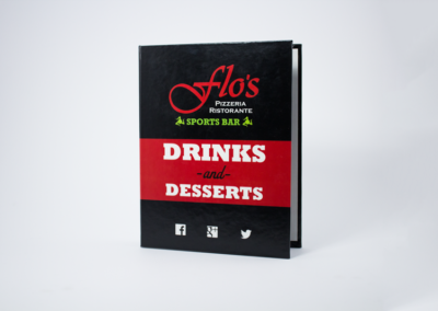 Hardcover Menu Printing Binder